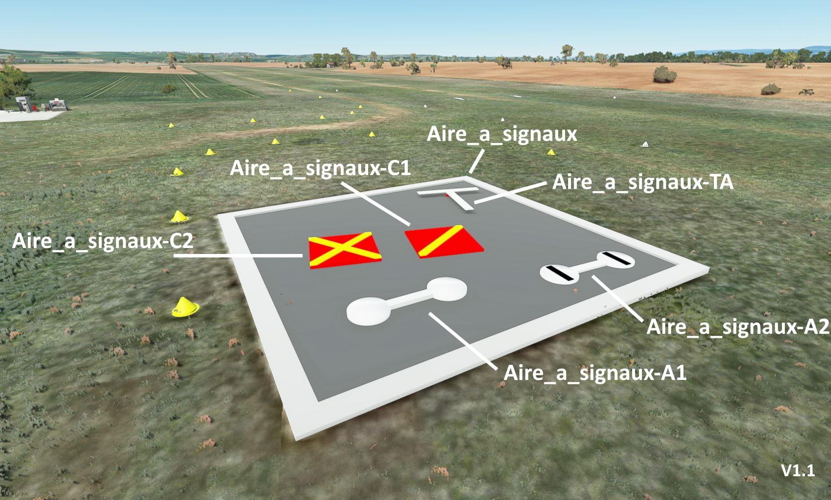 Aire a signaux objets sdk